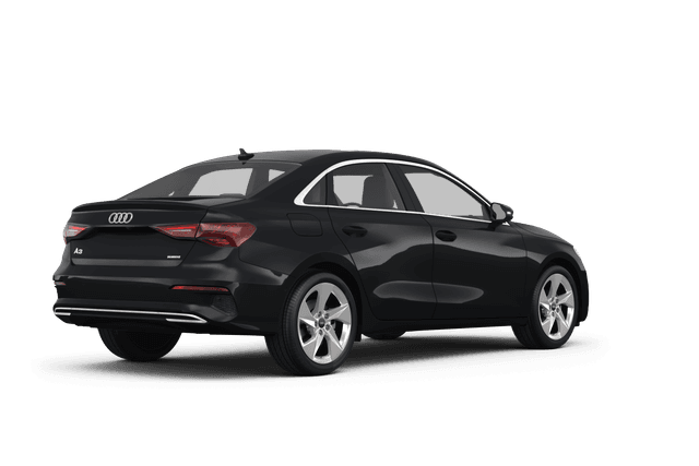 Audi A3 - Back view Audi A3 - Back view